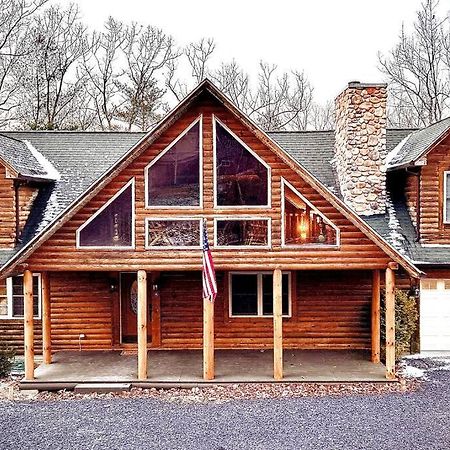 One Of A Kind Rustic Log Cabin Near Bryce Resort - Large Game Room - Fire Pit - Large Deck - Bbq Basye Екстериор снимка