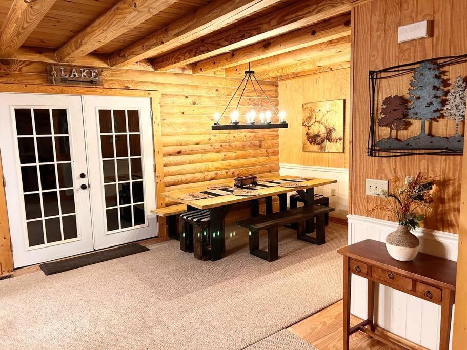 One Of A Kind Rustic Log Cabin Near Bryce Resort - Large Game Room - Fire Pit - Large Deck - Bbq Basye Екстериор снимка