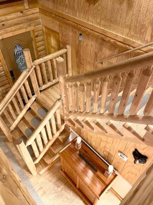 One Of A Kind Rustic Log Cabin Near Bryce Resort - Large Game Room - Fire Pit - Large Deck - Bbq Basye Екстериор снимка